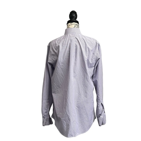 Brooks Brothers Mens Non Iron Supima Cotton Multi Color Plaid Check Button Up 34 - Picture 4 of 10